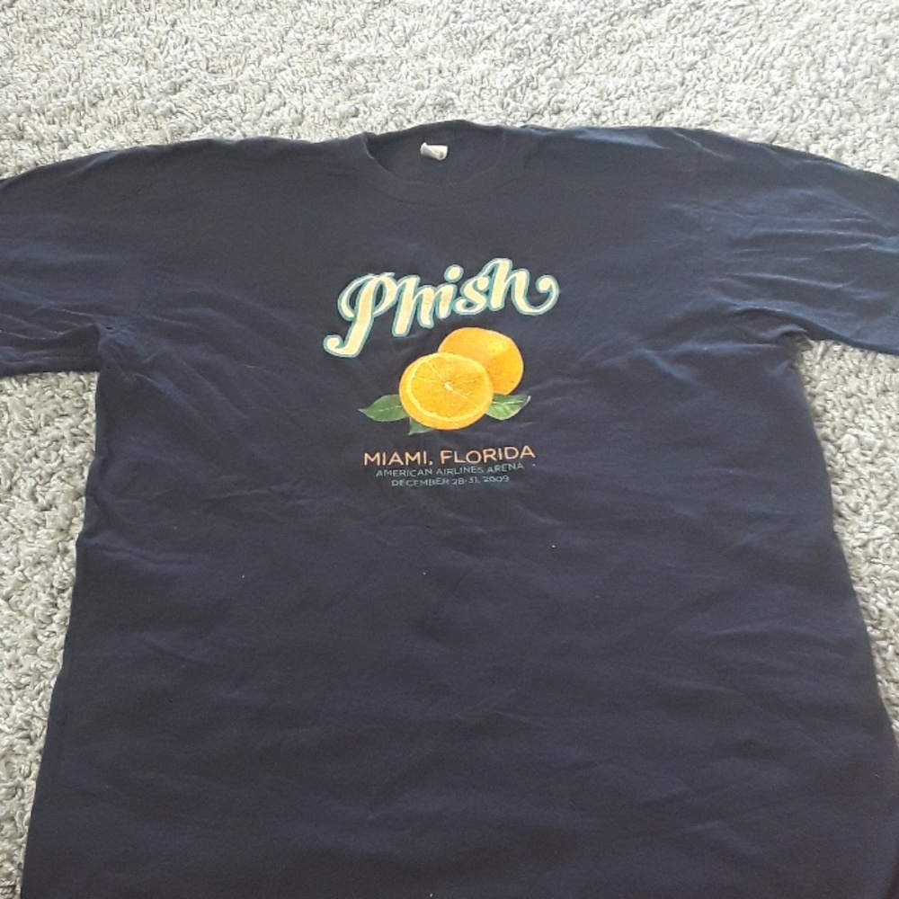 Phish Consert T-shirt Miami Fl 2009